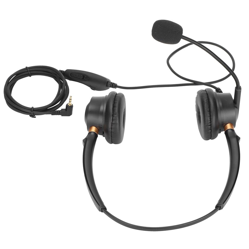 H600D‑2.5‑MV Customer Service Headset Support Volume Adjustment Telephone Headset with Noise Reduction Microphone