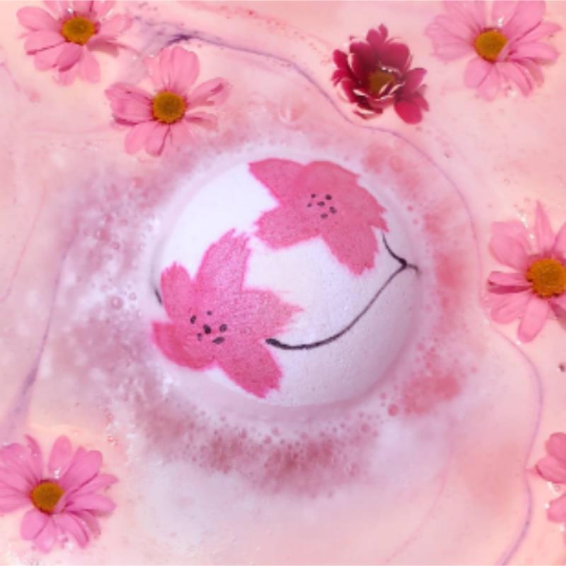 BOMP COSMETICS Kirschblüten-Badebomber