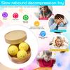3Pcs/Set Simulated Steamed Bun Toy with Steamer Stress Relief Pig Chick Panda Bun Squeeze Sensory Toy Slow Rising Dumpling Stress Ball