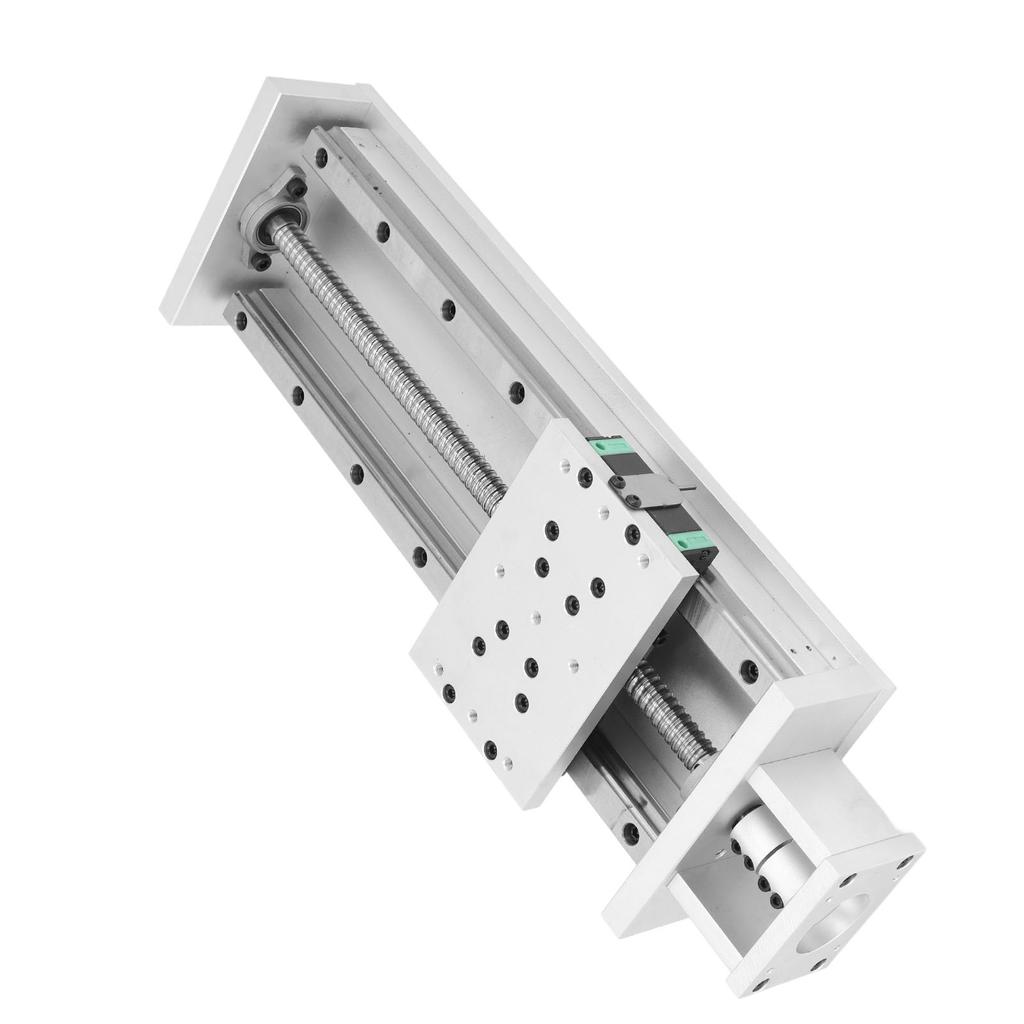 Ghidaj liniar cu șină de glisare, cursă 300 mm, șurub cu bile 1605, șină de ghidare liniară, platformă liniară cu limitator