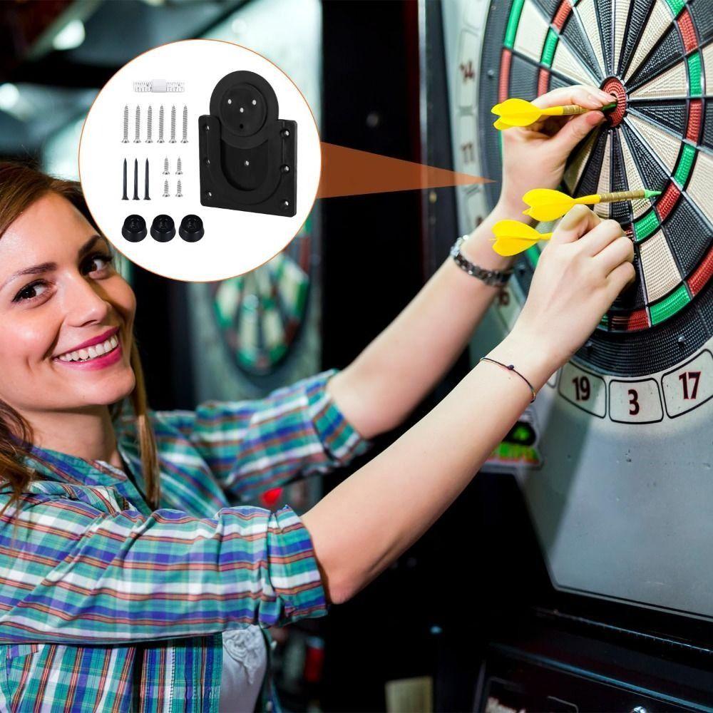 Quick Install Dart Board Wall Mount Bracket Dart Board Display Stand Kit  Games Wall Garage