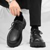 Martin Stiefel Herren Herbst neu Britische High-Top Seite Reißverschluss Lederschuhe schwarz mittelhoch höhenverstärkende Workwear Chelsea Kurzstiefel