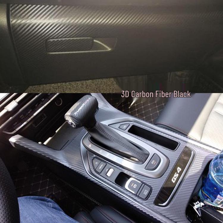 2020 GAC GS4 Interior Carbon Fiber Gear Shift Stickers