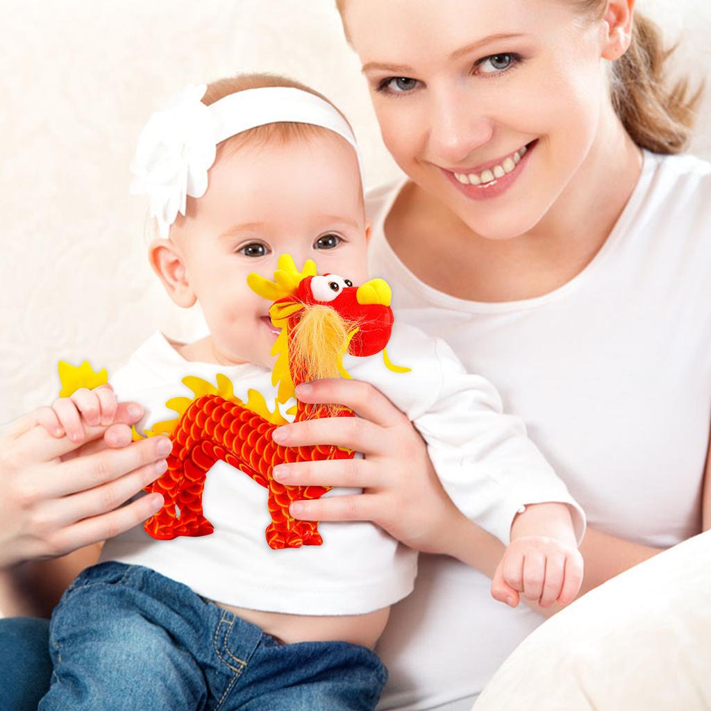 Chinese Dragon Year Mascot, Chinese Dragon Doll, Simulated Dragon Plush Toy, Doll Doll Doll