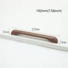 Wooden Cabinet Doors Drawers Solid Wood Handles Nordic Cabinets Shoe Cabinets Wooden Minimalist Circular Wardrobe Handles