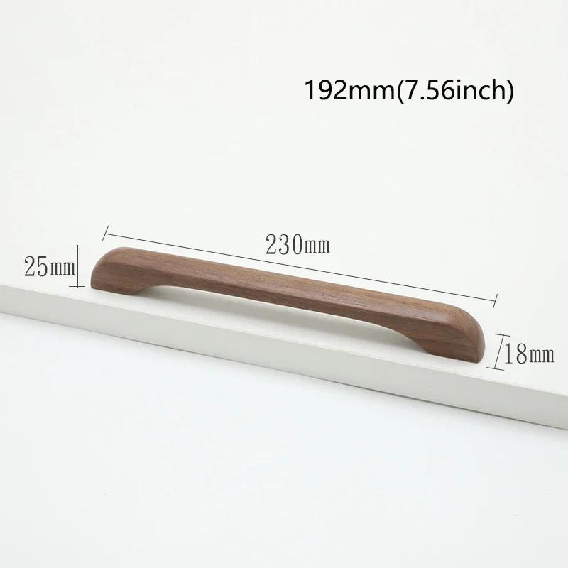 Wooden Cabinet Doors Drawers Solid Wood Handles Nordic Cabinets Shoe Cabinets Wooden Minimalist Circular Wardrobe Handles