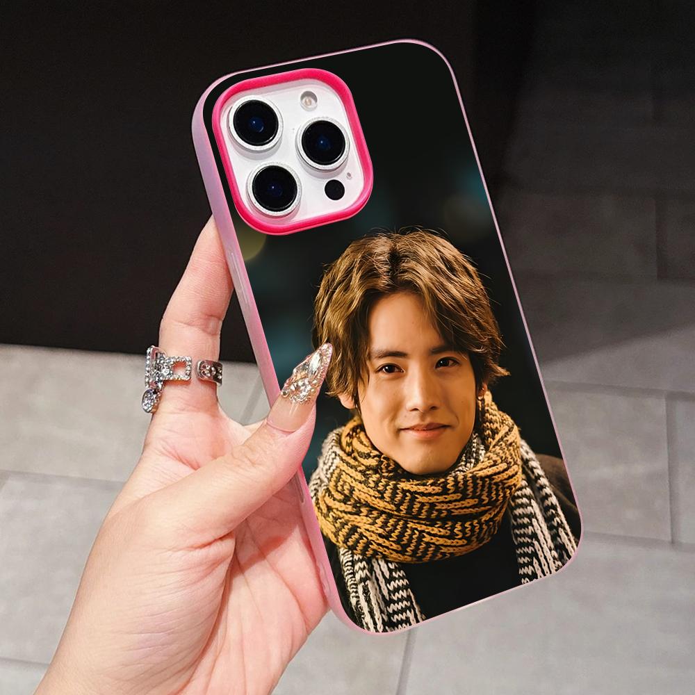 Akaso Eiji Jelly Double layer Rose Red Mobile Phone Case for iPhone 17 16 15 14 13 12 11 Air Pro Max Plus Protective