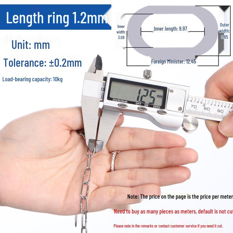 High-Temperature Resistant 304 Stainless Steel Outdoor Clothes Drying Chain