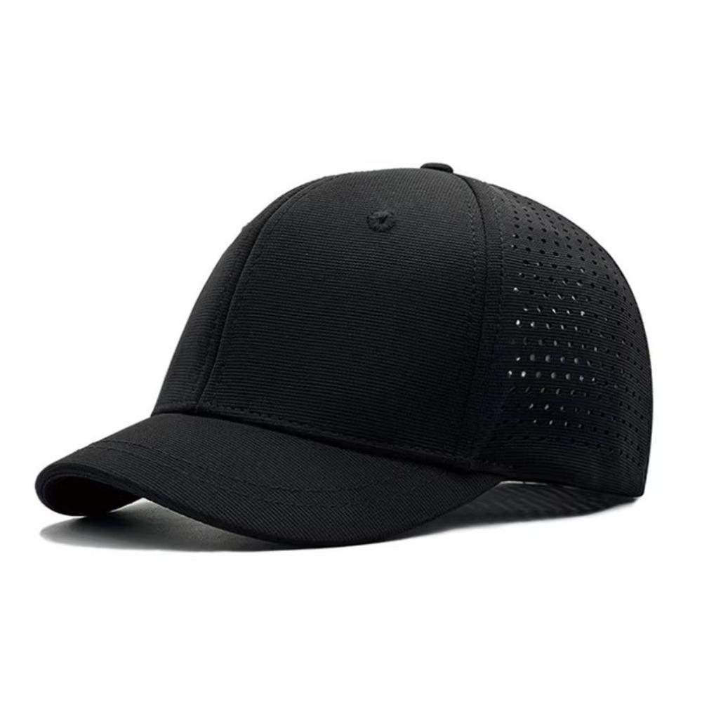 Breathable 5cm Short Brim Baseball Caps Adjustable Elasticity Sun Visor Cap  Unisex