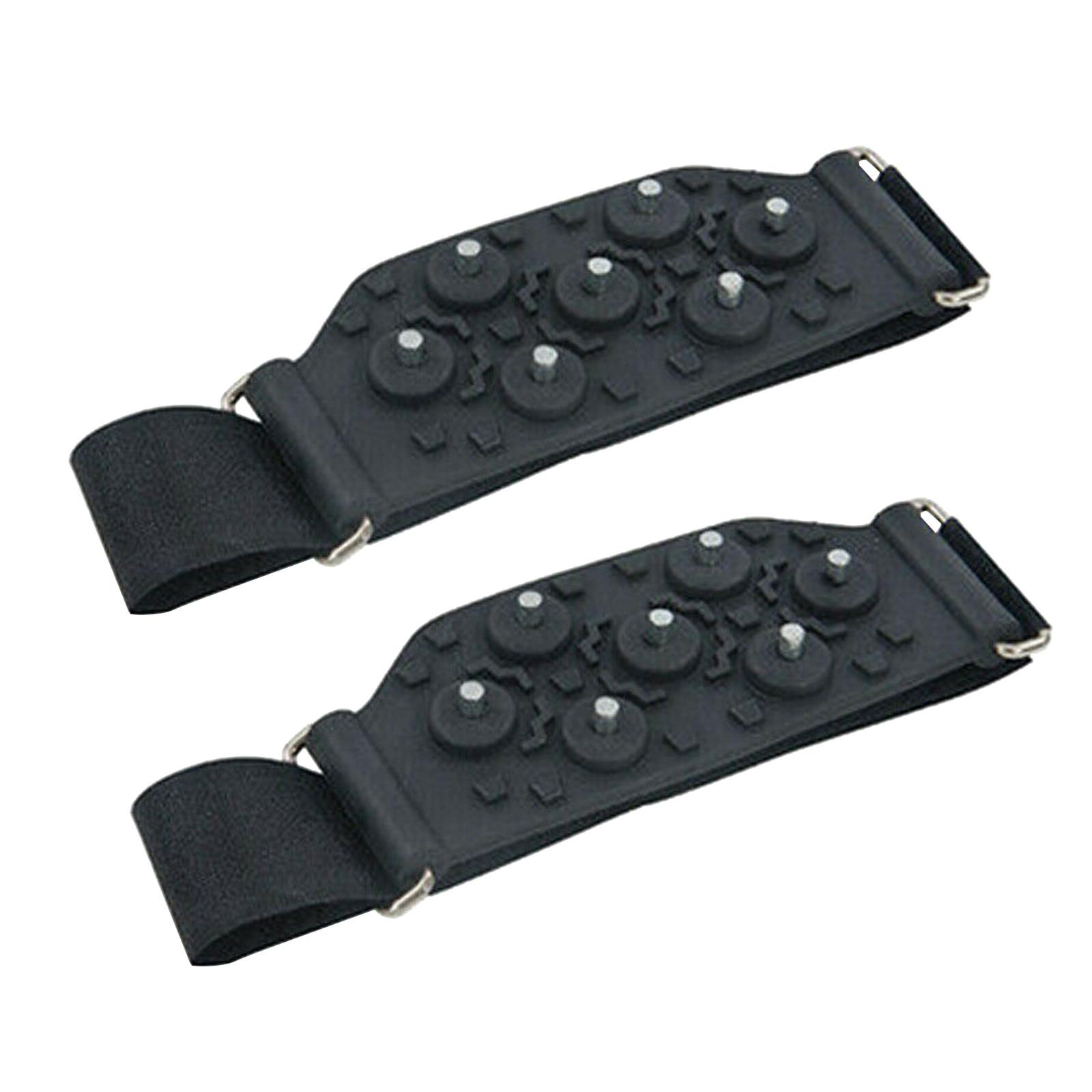 

Захваты для снега Зимняя обувь Ботинки Ремешок Металлические шипы Шпильки Универсальные One Size