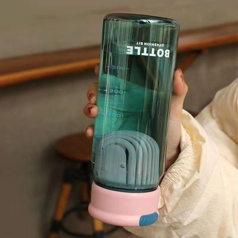 Japanese Simple Anti-drop Scale Water Cups Men and Women Portable Car Plastic Student Water Cups
