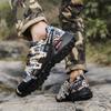 Men Hiking Shoes Outdoor Trail Running Shoes Mesh Breathable Hiking Training Shoes Large Size 40-47 Casual Sports Jogging Shoes