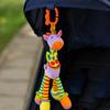 Early Education Giraffe Animal Handbells Plushies Doll Plush Rattle Teether Toys  Children Gift