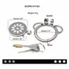 Xu Gu Yu Stainless Steel Multi-Purpose Chastity Cage Restraint Device