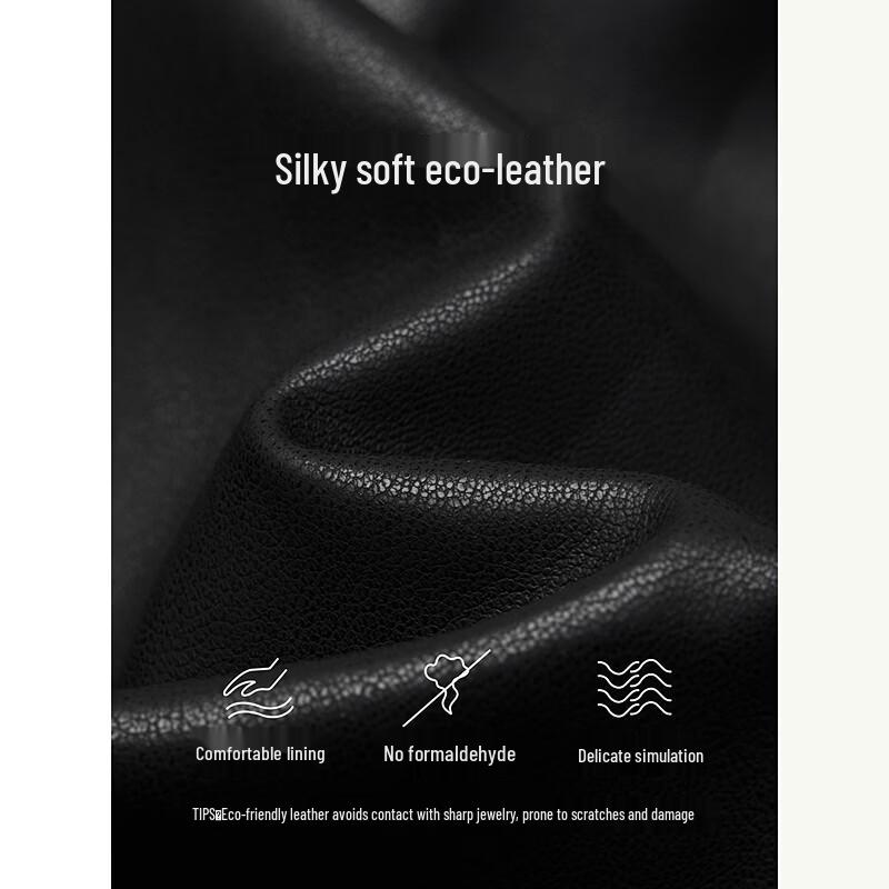 INMAN Minimalist Stand Collar Faux Leather Jacket