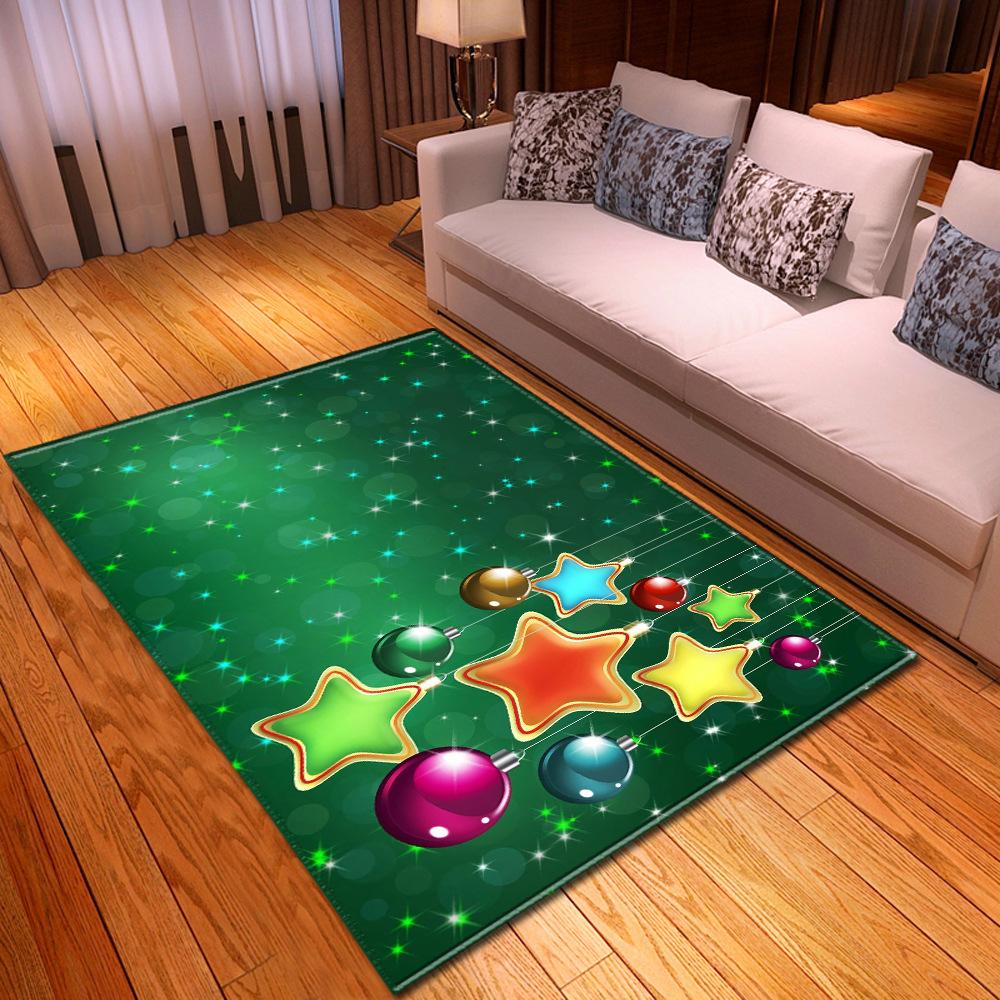 Christmas Living Room Floor Mat Bedroom Dining Room Carpet Carpet Doormat