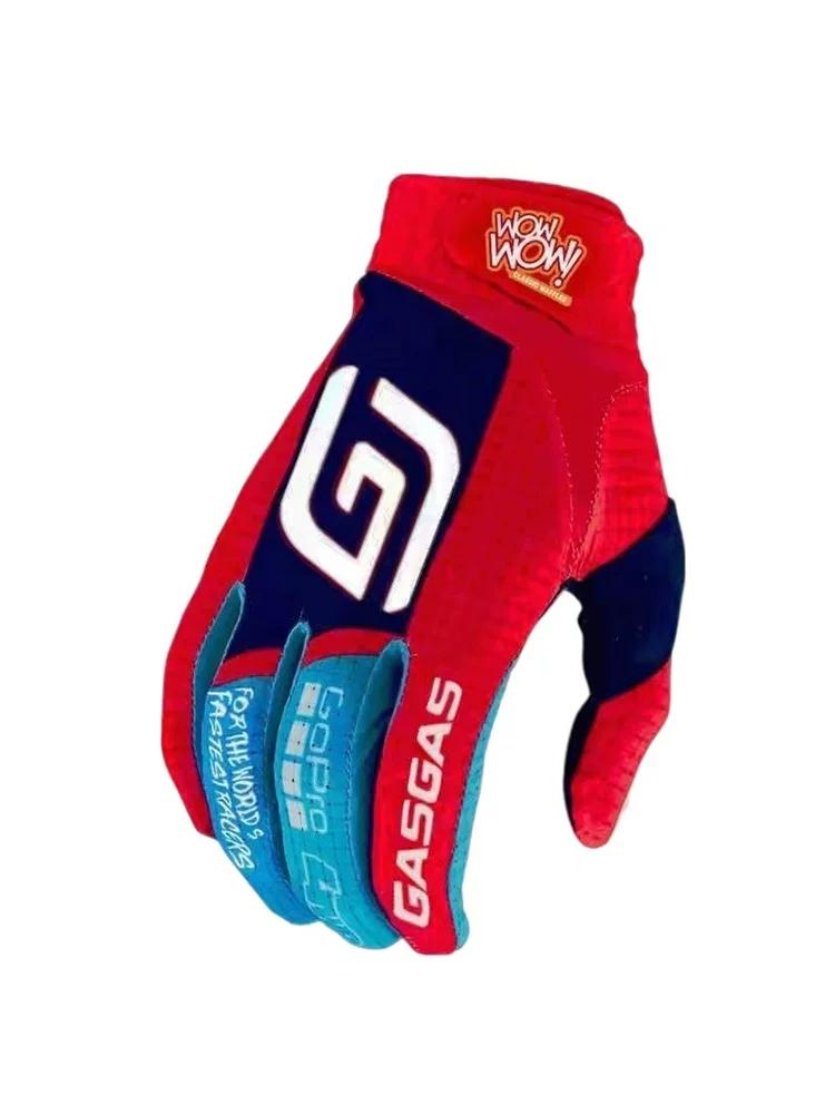 Touch Screen Cycling Gloves, Off-Road Motorcycle, Mountain Bike, Road Bike, Bicycle, Outdoor Sports, Non-Slip, Breathable, Spring and Autumn