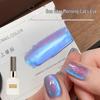 Seascape Iridescent Star Cat Eye Nail Gel - 2025 New Style Gradient Silk Manicure