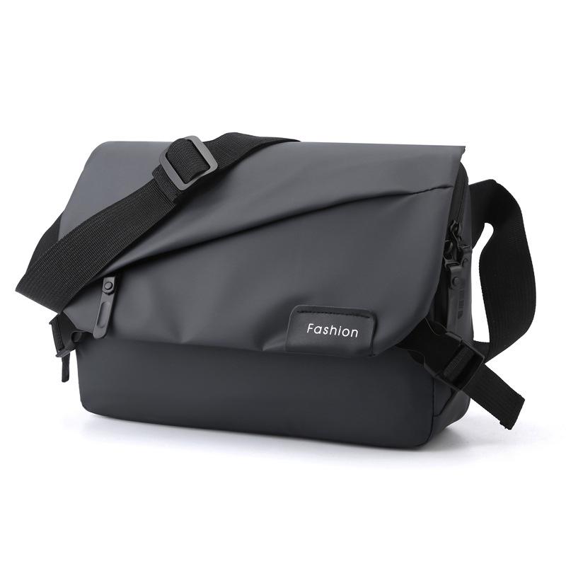 Pánská minimalistická crossbody taška s velkou kapacitou - Multifunkční ležérní taška přes rameno pro studenty a podnikání