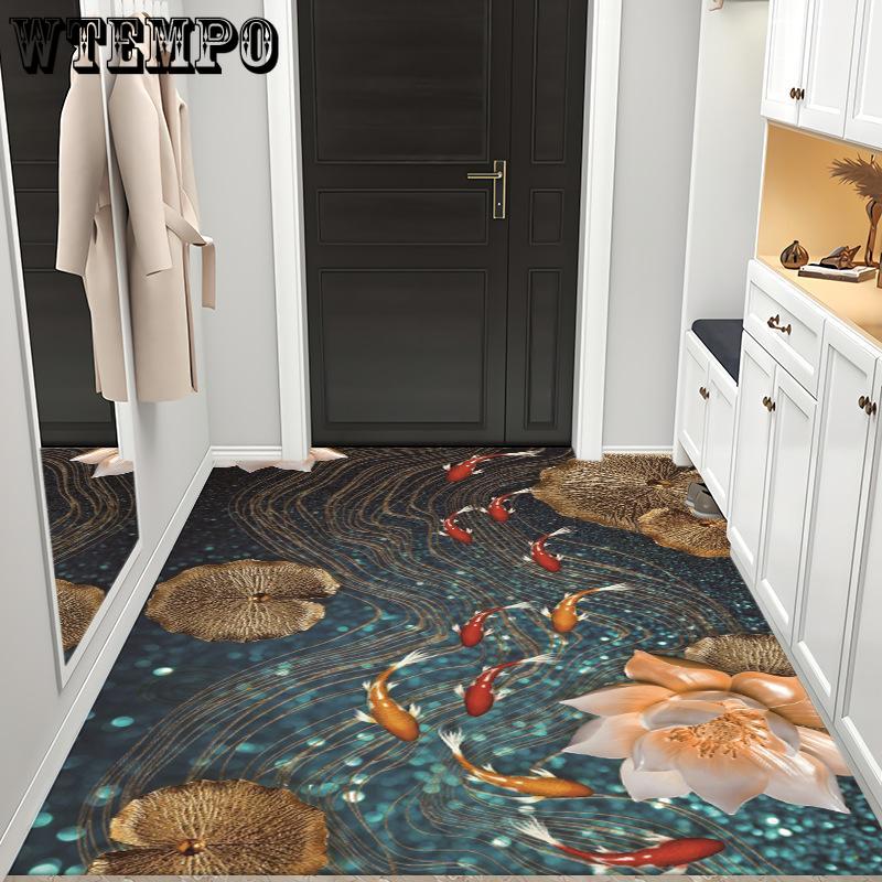 Entrance Carpet Living Room Decoration Home Non-slip Rugs Bedside Carpets Washable Tatami Mat