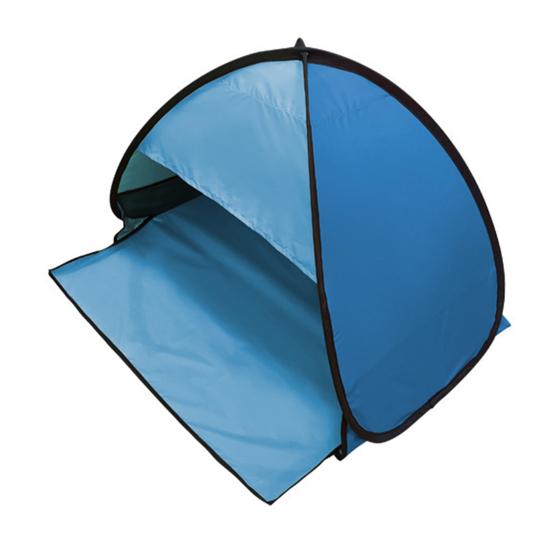 Beach Sun Shelter Head Tent Portable Automatic Poping Sun Protection Shade Canopy Outdoor Camping Fishing Hiking Picnic Foldable Mini Tent