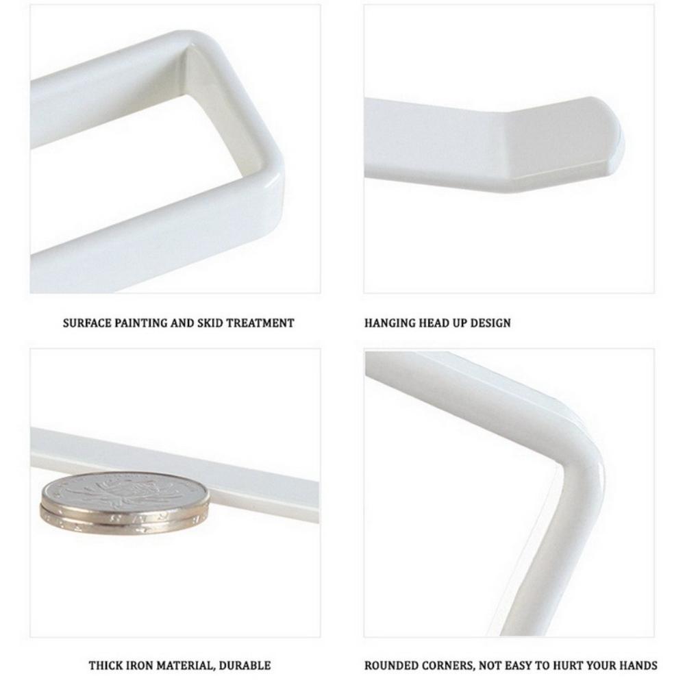 Suport role de hârtie Suport pentru prosoape Depozitare acasă Toaletă Baie Raft suspendat Accesoriu pentru țesături de bucătărie Umeraș pentru suport de perete