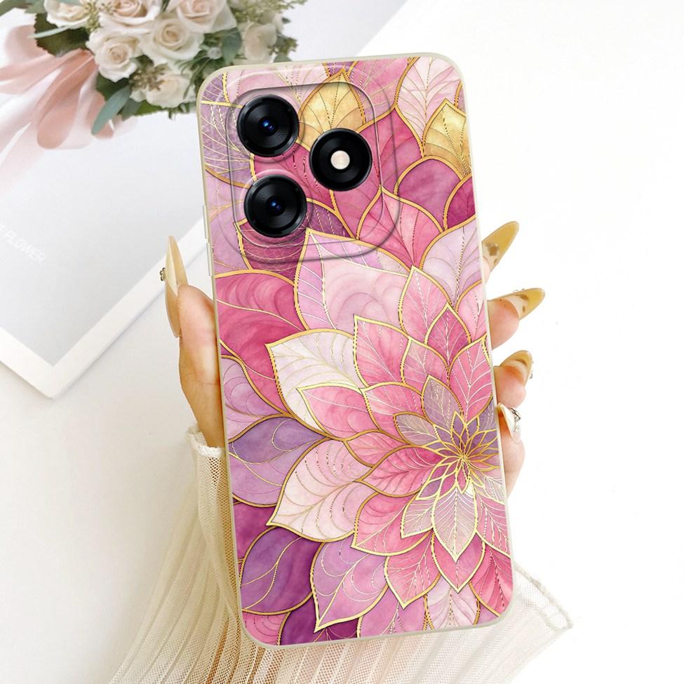 Case For Realme C51 RMX3830 Casing For Realme C53 RMX3760 Cover Silicone Luxury Fashion Cartoon Funny 2D Painted