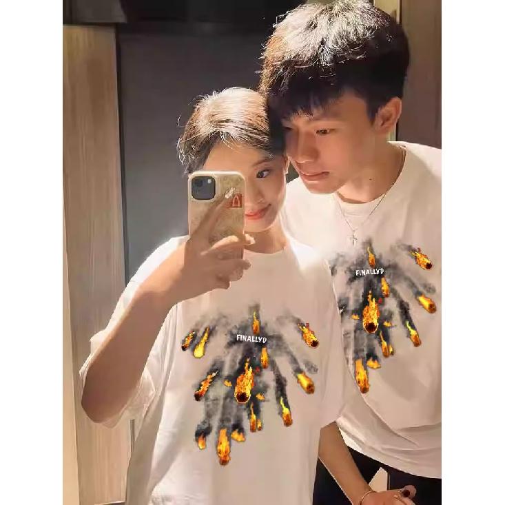 

Летняя футболка с коротким рукавом, мужская, с круглым вырезом, деловой, повседневный, для пар, с коротким рукавом, универсальный, свободный, модный, простой топ 3XL светло-серый