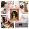 Funny Magnets For Fridge Frog Photo Frame Locker Decoration Magnetic Whiteboard Sticker For Home Office Kitchen Classroom Dorm
