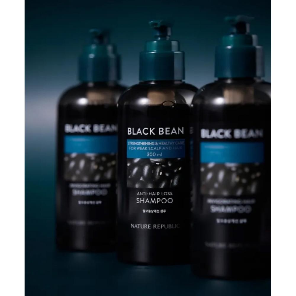 Nature Republic Black Bean Hair Loss Improvement Shampoo 300ml