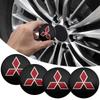 4Pcs 56mm Car Wheel Center Hub Cap Stickers Badge Decals For Mitsubishi ASX Lancer 9 10 Outlander 3 Pajero L200 Colt Accessories