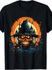 Scary Pumpkin Witch Halloween T-shirt