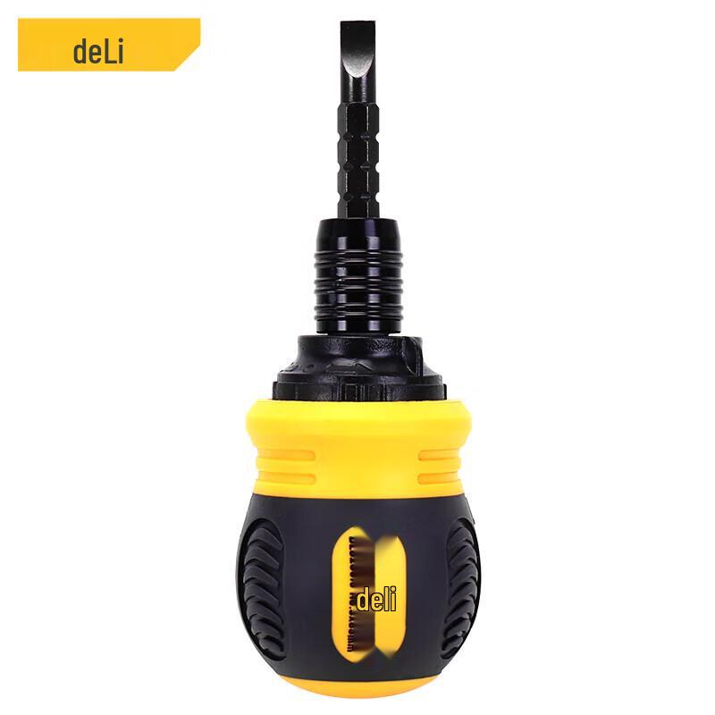 Deli Ratchet Telescopic Magnetic Screwdriver