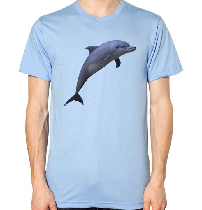 Dolphin T-Shirt Men Women Unisex Top S