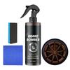 Rim Cleaner For Car Liquid Cleaner Spray Mild For Wheel 120ml Powerful Wheel Repair Cleaner Remover Supplies For Alloy Chrome