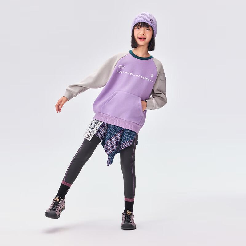 

EBAER Kids Winter Plush Round Neck Sweatshirt 150