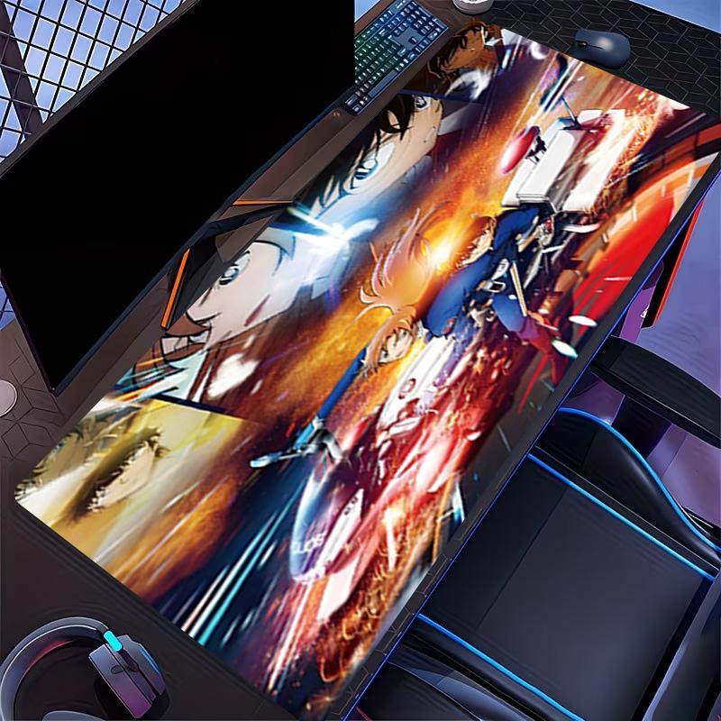 Detective Conan Print Mouse Pad, for Keyboard Pad Laptop PC Mat for Office Home Use, Desk Decor, Perfect Birthday Gift for Gamers
