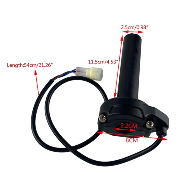 Off-road ATV Motorcycle Grips with Quick Turn Throttle Settle Throttle Cable For Handlebar Dirt Pit Bike Motocross Parts
