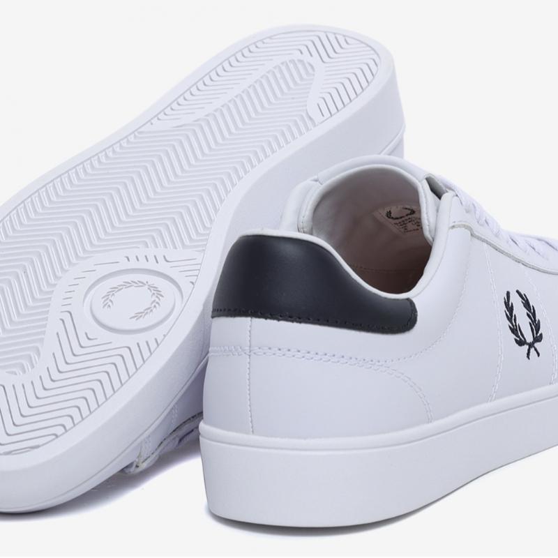 Fred Perry Premium Leather Shoes New Spencer Leather Sfpu2314334 100