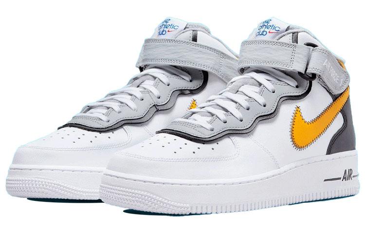 Nike Air Force 1 Mid Athletic Club White Dark Sulfur DH7451-101