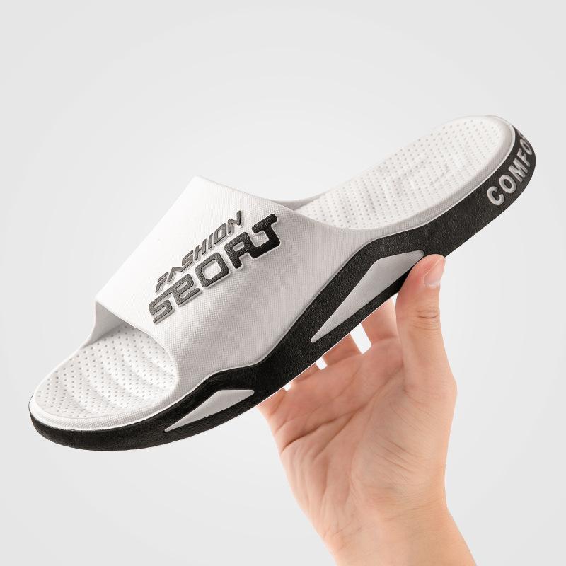 

Slippers men s outer wear summer non-slip wear-resistant outdoor new Internet celebrities home out trend cool slippers men 36-37 [standard size]