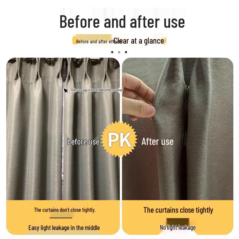 Invisible Magnetic Curtain Snaps