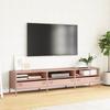 Pink TV Cabinet 202 X 39 X 43.5 Cm Cold Rolled Steel