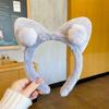 Cat Ear Plush Headband - Cute Princess Style for Face Washing and Korean-Japanese Fairy Hair Accessory.