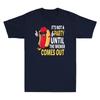 Its Not A Party Until The Wiener Comes Out Funny Hot Dog Graphic Unisexs Tshirt