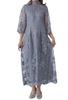 Party Fully Embroidered Lace One Piece After Halter All 77000030 [MORE AUNI] Dress, Dress, Wedding, Party, Formal, Spring, Summer, Autumn, Winter,