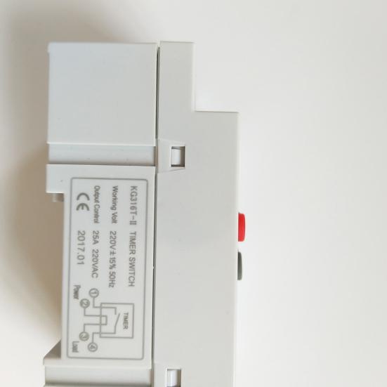 220V 25A Din Rail Digital Automatic Programmable Electronic Timer Time Switch