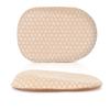 Honeycomb Gel Shock Absorbing Heel Cushion Pads for Men & Women, Invisible Height Increase Half Size Heel Inserts for Sports Dai