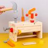 Children's Early Education Over 3 Years Old Tool Basket Screw Maintenance Disassembly and Assembly Men's and Women's Toolboxes Educational Wooden Toys