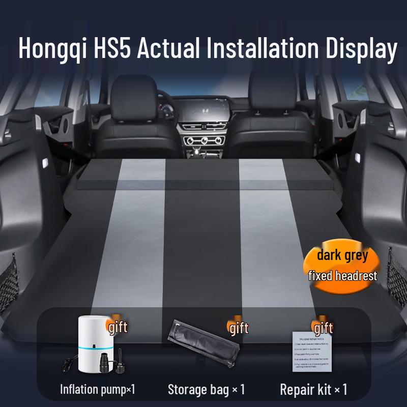 Kompatible Matratze für Hongqi HS5 - Aufblasbare Bettunterlage für Rücksitz & Kofferraum